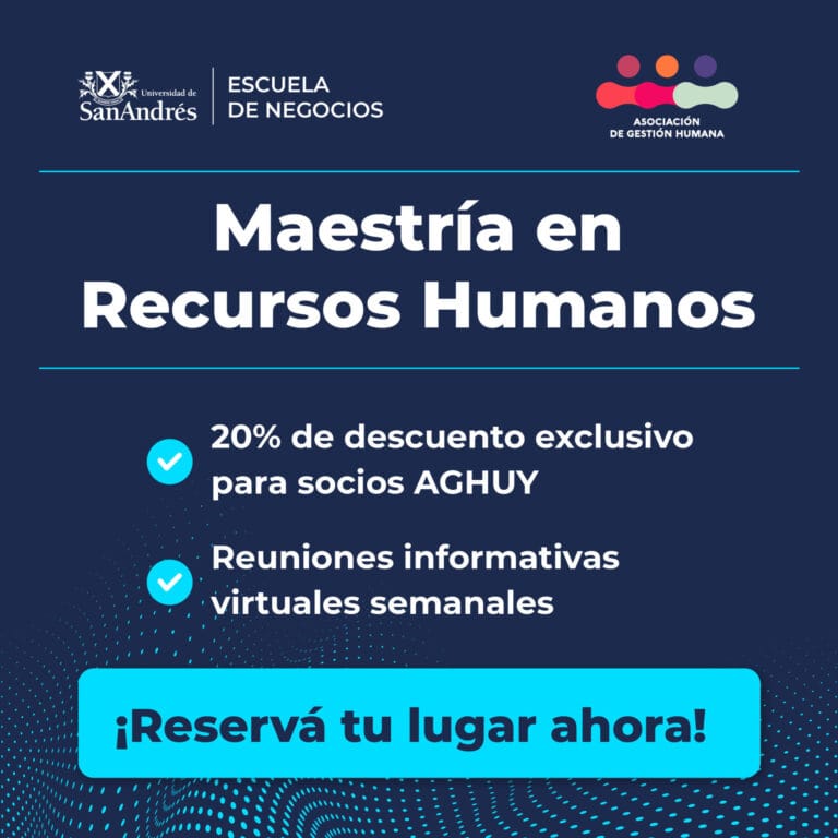 Beneficio exclusivo Socios/as – Maestría en RRHH UDESA
